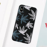 LOVECOM Art Flowers Banana Leaf Phone Case For iPhone XS Max XR 6 6S 7 8 Plus X Retro Style Flower Floral Soft Phone Back Cover