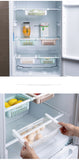 OYOURLIFE Adjustable Refrigerator Storage Box Multi-purpose Slide Drawer Organizer Refrigerator Storage Shelf Kitchen Storage