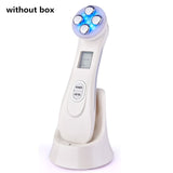 Facial Skin Rejuvenation RF EMS Mesotherapy Face Lifting Tightening Device  Beauty LED Photon Blackhead Acne Wrinkle Remover