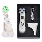 Facial Skin Rejuvenation RF EMS Mesotherapy Face Lifting Tightening Device  Beauty LED Photon Blackhead Acne Wrinkle Remover