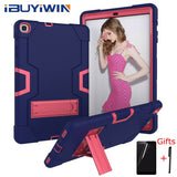 Heavy Duty Silicon Case for Samsung Galaxy Tab A 10.1 SM-T510/T515 10.1" Tablet Funda Capa Shockproof Cover for Kids+Gifts