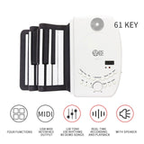 88 key piano keyboard soft portable midi digital controller synthesizer roll up piano  Beginner electronic Musical Instruments