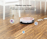 ILIFE V7s Plus Robot Vacuum Cleaner Sweep&Wet Mop Simultaneously For Hard Floors&Carpet Run 120mins before Automatically Charge