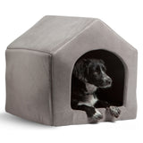 Home Shape Foldable Pet Cat Cave House Cat Kitten Bed Cama Para Cachorro Soft Winter Warm Dogs Kennel Nest Dog Cat