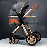 Fast Shipping Free Shipping Free Duty Baby Stroller High Landscape Carriage  New 3in1 Pram  on 2021