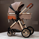 Fast Shipping Free Shipping Free Duty Baby Stroller High Landscape Carriage  New 3in1 Pram  on 2021