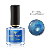 BORN PRETTY Holographic Laser Nail Polish 6ml Flourish Series Varnish Shining Glitter Nail Art Lacquer Polish