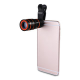 8X Zoom Telescope Phone Camera Lens with Clip For Mobile Phones