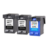 HWDID 21 22 Refill Ink Cartridge Replacement for HP/hp21 for HP/hp 21 xl for Deskjet F2180 F2200 F2280 F4180 F300 F380 380 D2300