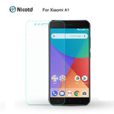 Nicotd Tempered Glass For Xiaomi A2 Screen Protective Tempered Glass Film For Xiaomi A2 Lite A1 Glass Protectr For Mi A1 A2